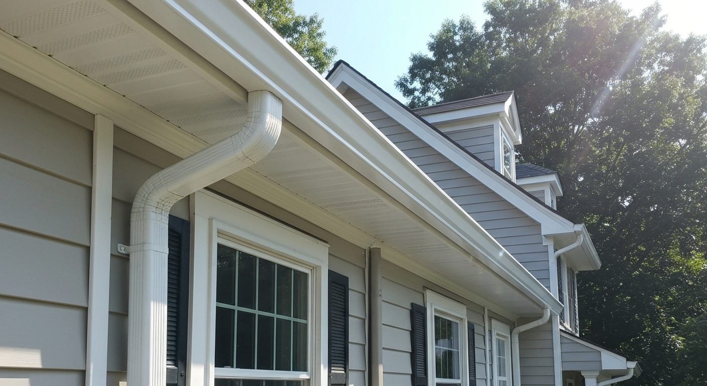 Seamless K-style gutters